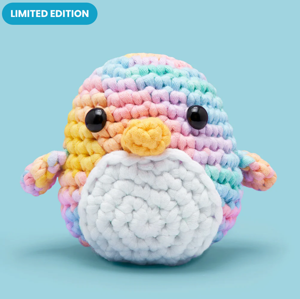 Pastel Pierre the Penguin Crochet Kit