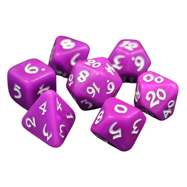 Dice - Dice Hard, Acrylic Set of 7