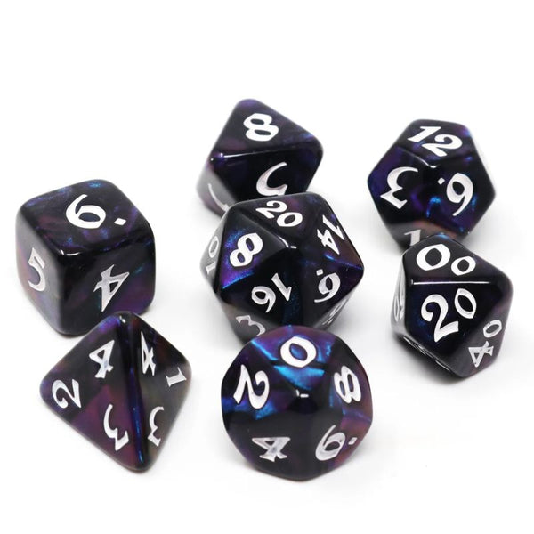 Dice - Dice Hard, Acrylic Set of 7