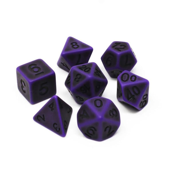 Dice - Dice Hard, Acrylic Set of 7