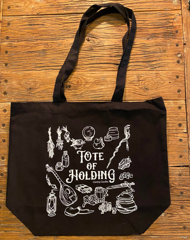 Tote of Holding: Olive Green