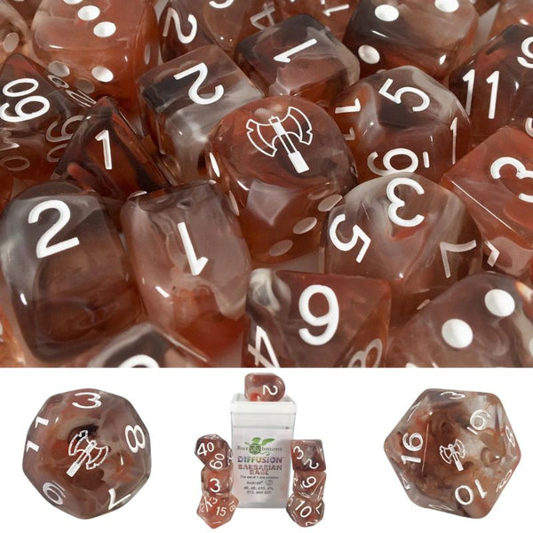 Dice - Classes and Creatures, Set of 7