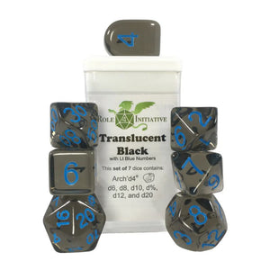 Dice - Translucent Set of 7