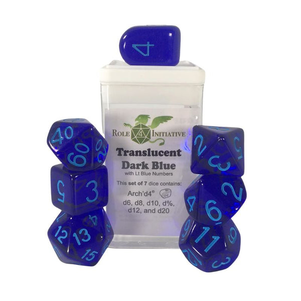 Dice - Translucent Set of 7