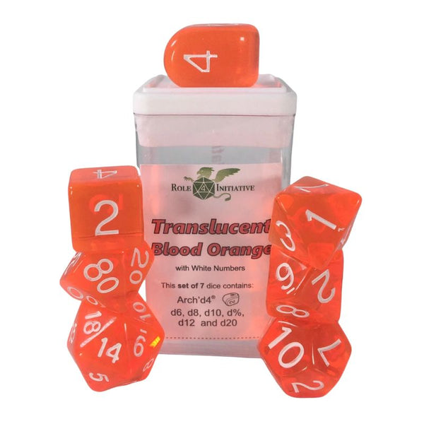 Dice - Translucent Set of 7