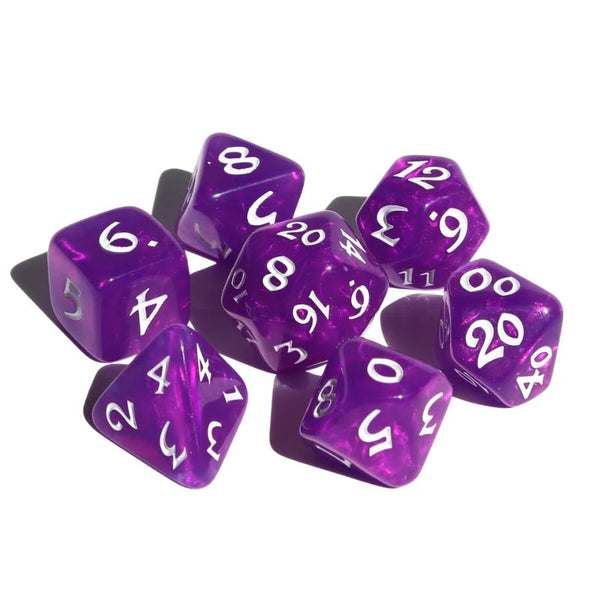 Dice - Dice Hard, Acrylic Set of 7