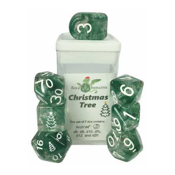 Dice - Happy Holidice, Set of 7