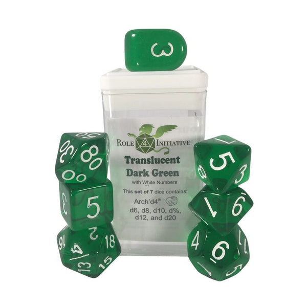 Dice - Translucent Set of 7