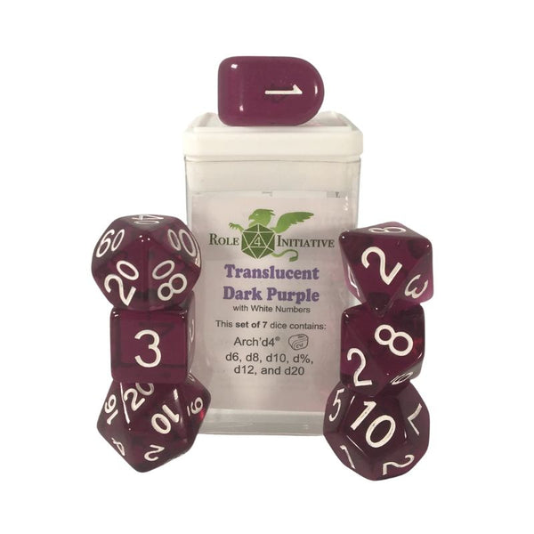 Dice - Translucent Set of 7