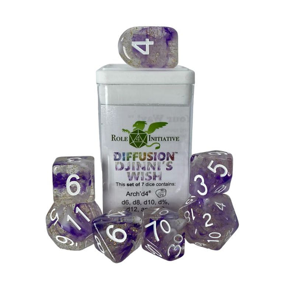 Dice - Classes and Creatures, Set of 7