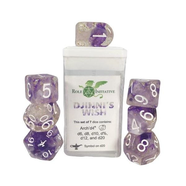 Dice - Classes and Creatures, Set of 7