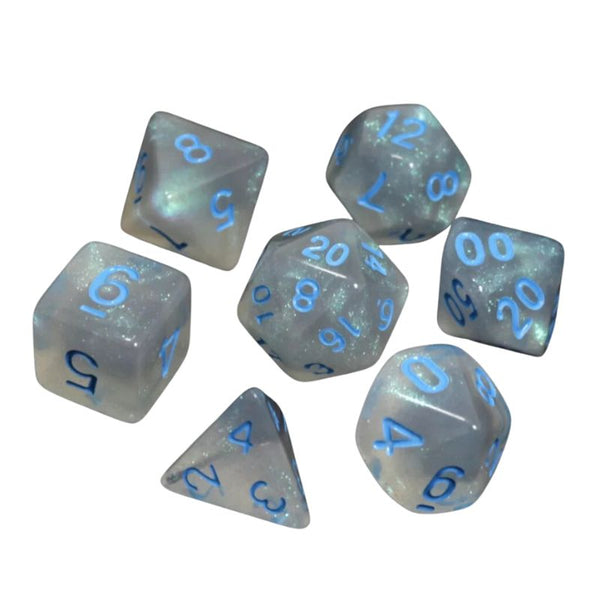 Dice - Dice Hard, Acrylic Set of 7