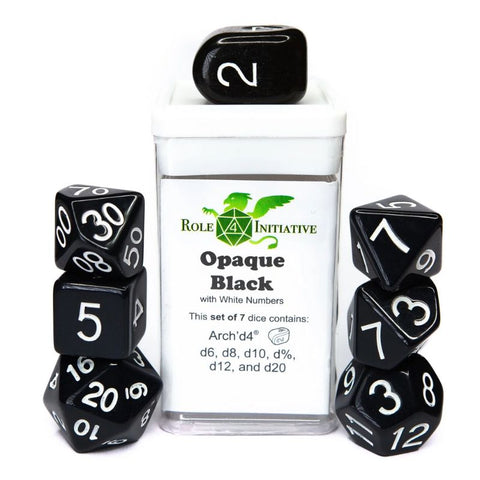 Dice - Opaque Set of 7