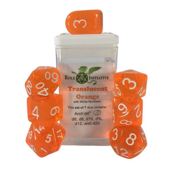 Dice - Translucent Set of 7