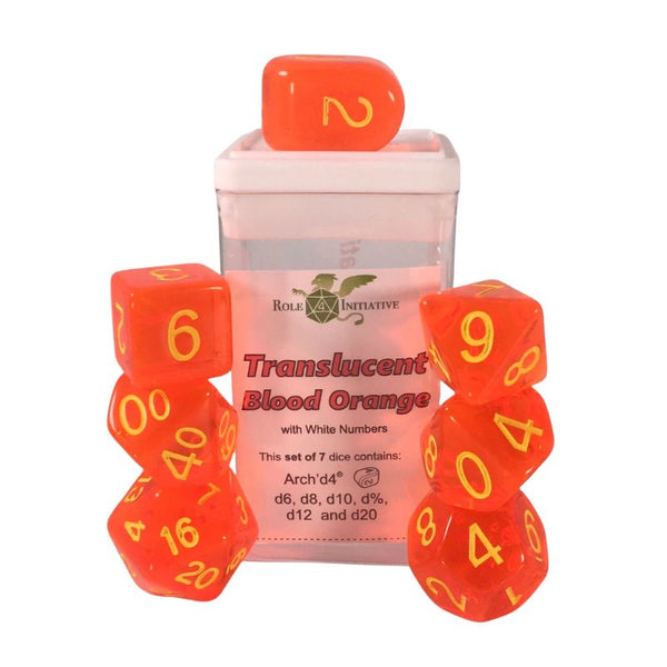 Dice - Translucent Set of 7