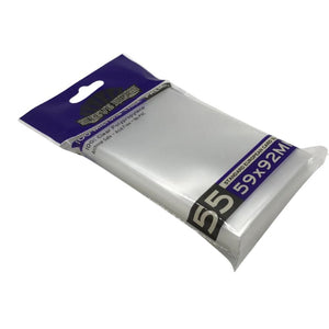 Premium European Card Sleeves (59X92mm) - 55 Pack