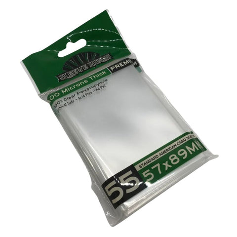 Premium American Card Sleeves (57x89mm) - 55 Pack