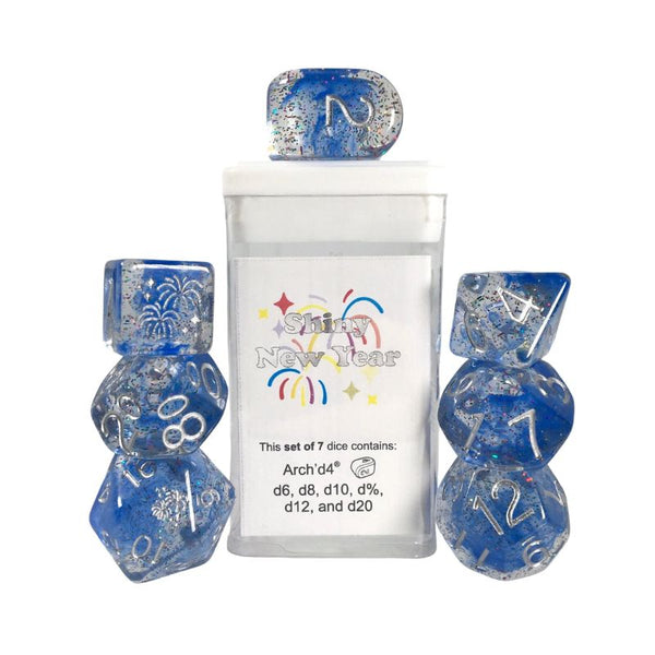 Dice - Happy Holidice, Set of 7