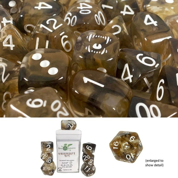 Dice - Classes and Creatures, Set of 7