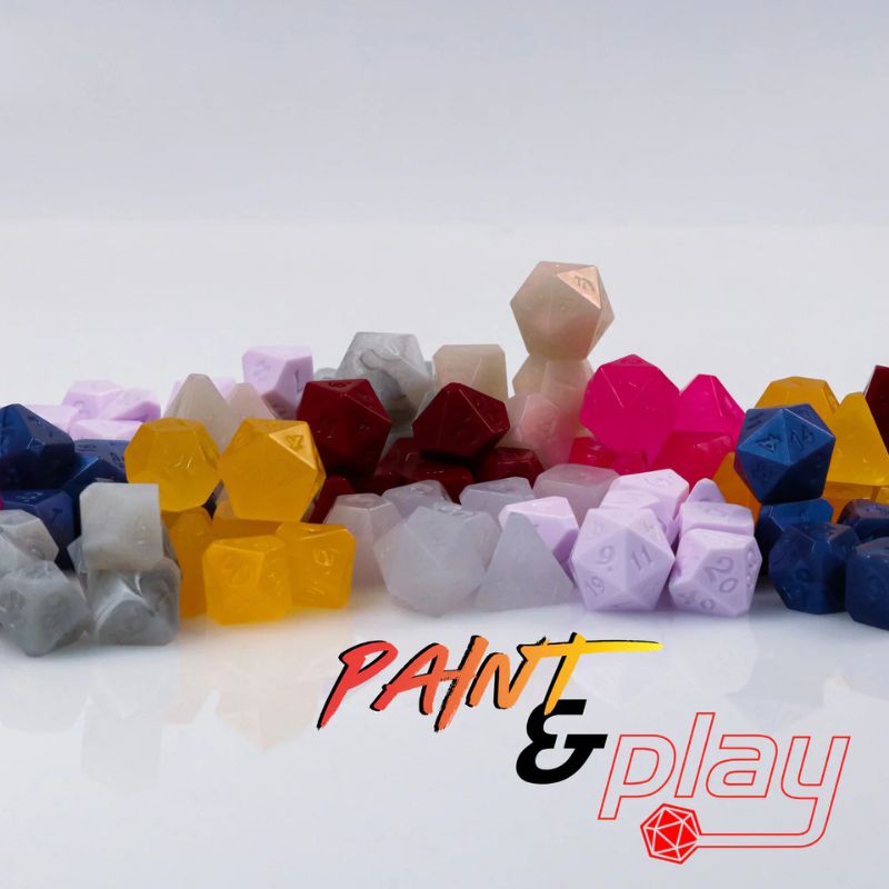 Paint & Play Dice Party Kit