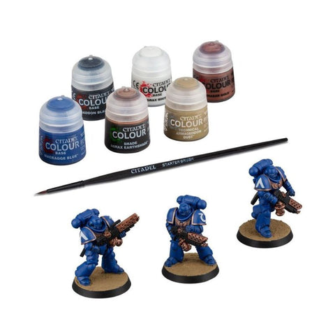 Warhammer 40K: Infernus Marines + Paints