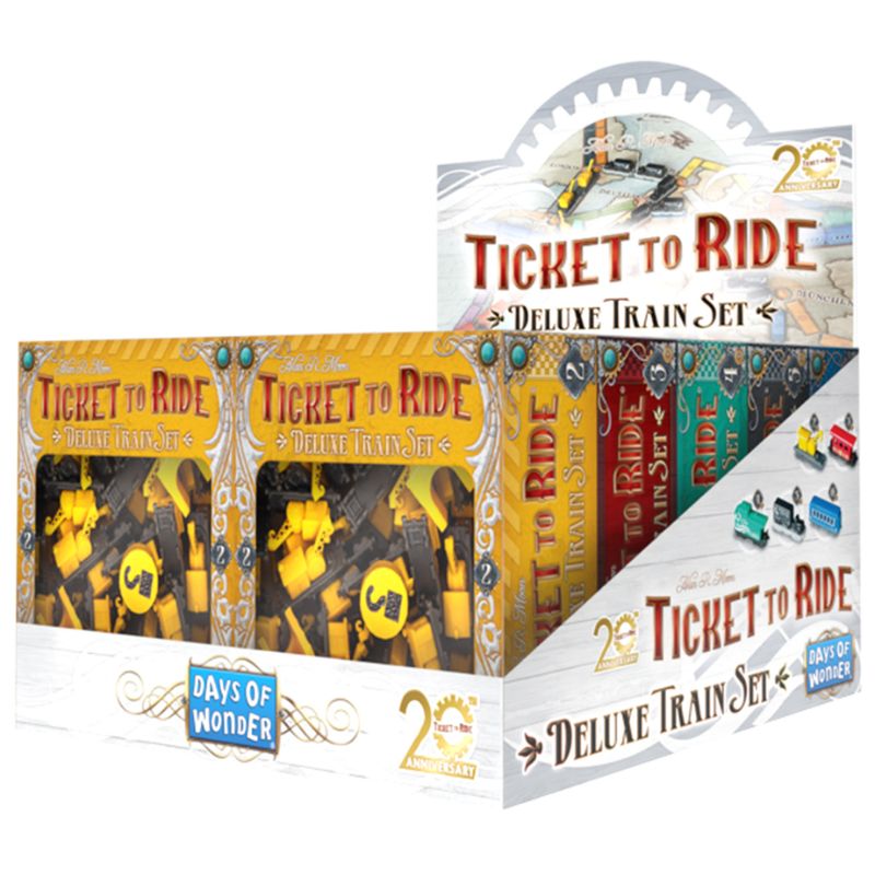 Ticket to Ride 20th Anniversary Deluxe Train Bundle