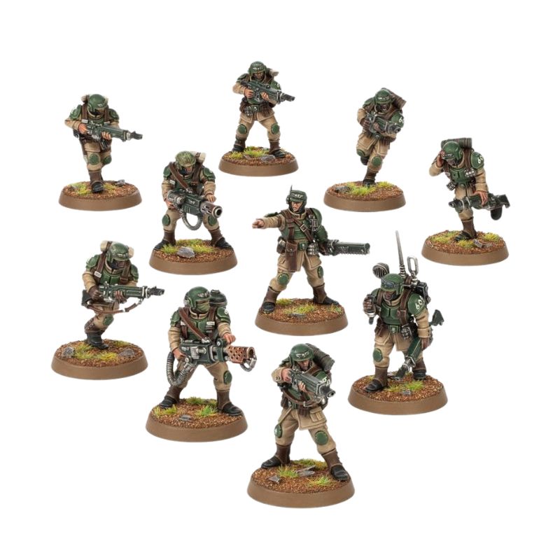 Warhammer 40K - Astra Militarum: Cadian Shock Troops