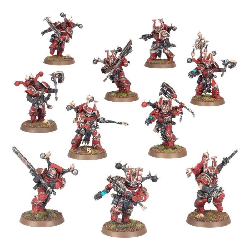 Warhammer 40K - World Eaters: Khorne Berzerkers