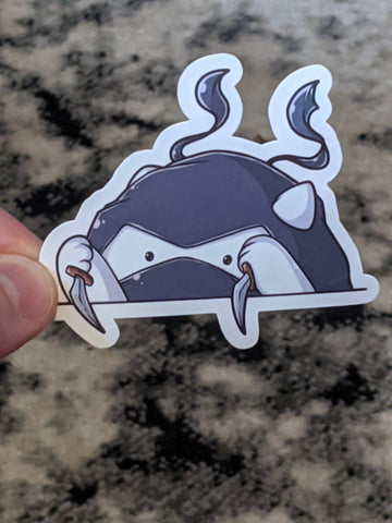 Bongo Cat Rogue Sticker