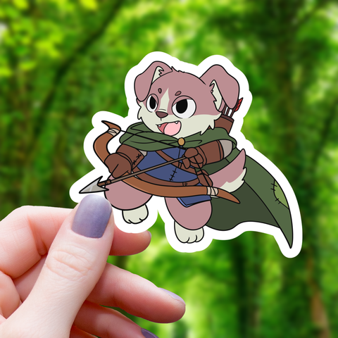 Dog Ranger RPG Class Sticker - 3"